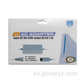 Adaptador para Nintendo Wii EE. UU., UE, Reino Unido, enchufe